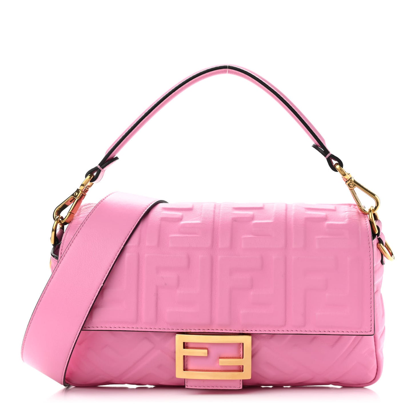 Nappa FF 1974 Embossed Baguette Lollypop