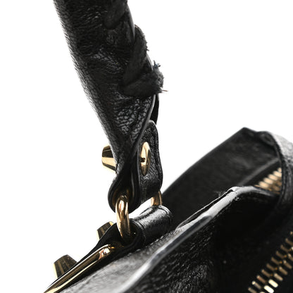 Balenciaga Chevre Gold Metallic Edge Hardware Mini City Black 10 of 10