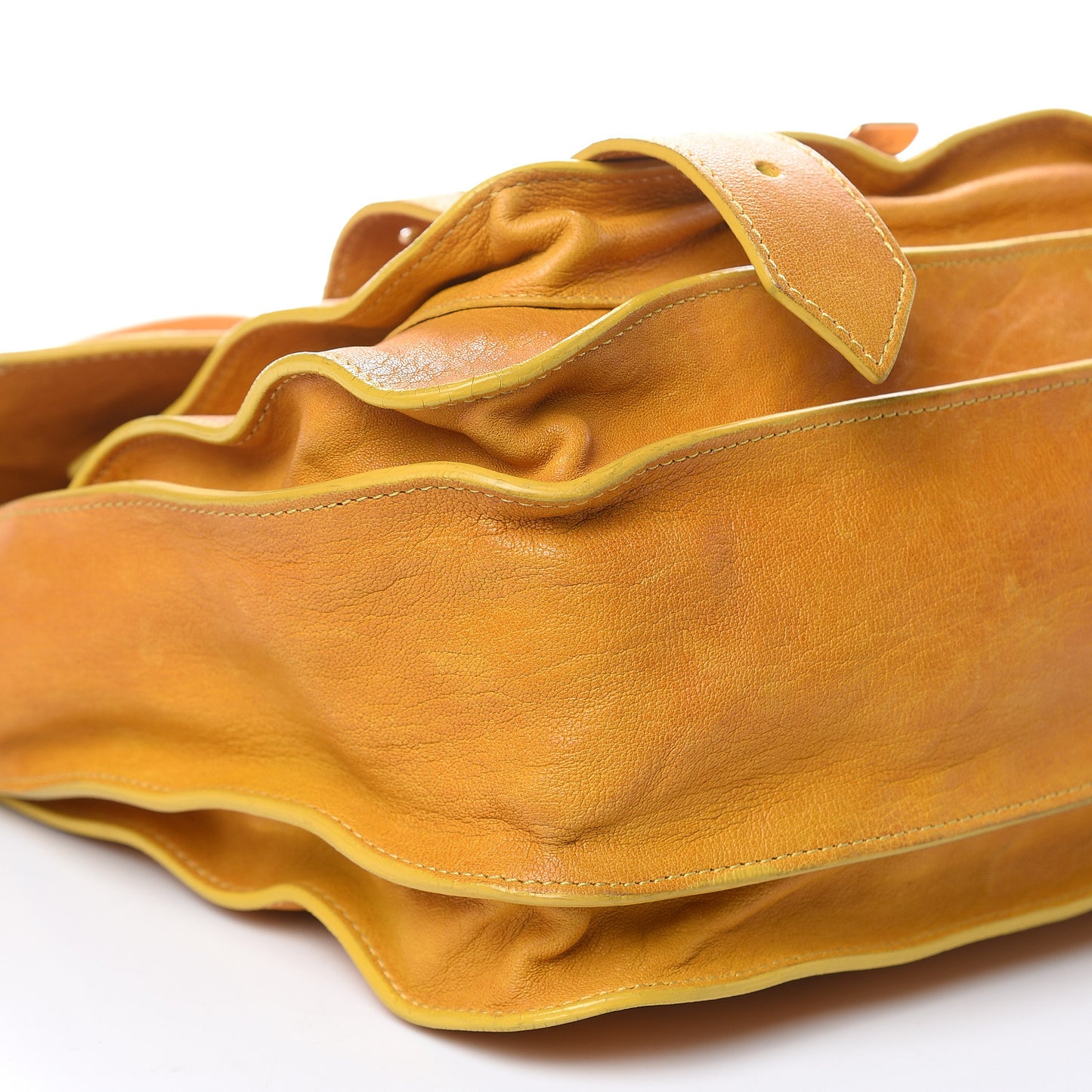 Lambskin Medium PS1 Satchel Mustard