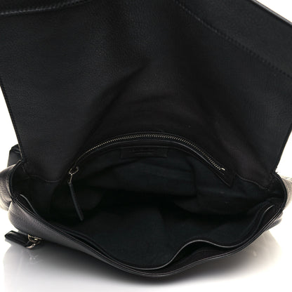 Givenchy Grained Calfskin Medium Pandora Pure Flap Bag Black 5 of 17