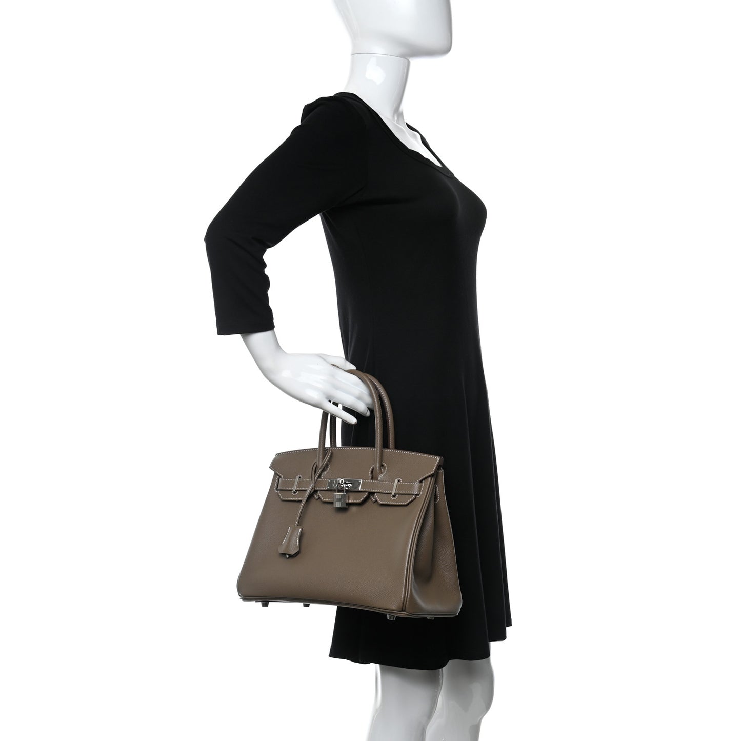 Epsom Birkin 30 Etoupe