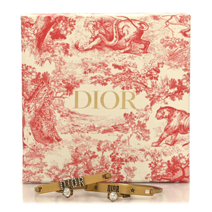 Christian Dior Metal Crystal Dio(r)evolution Bracelet Set Gold 4 of 4