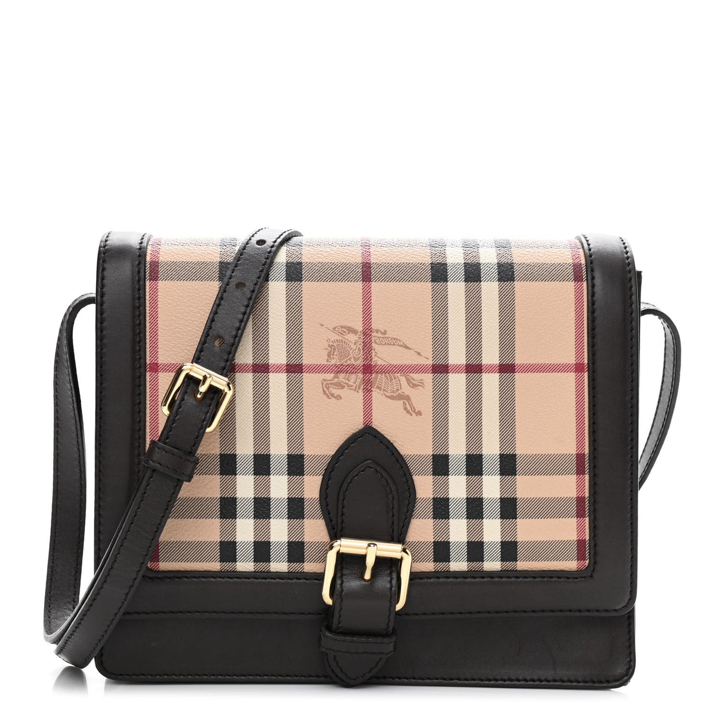 Haymarket Check Paisley Crossbody Brown