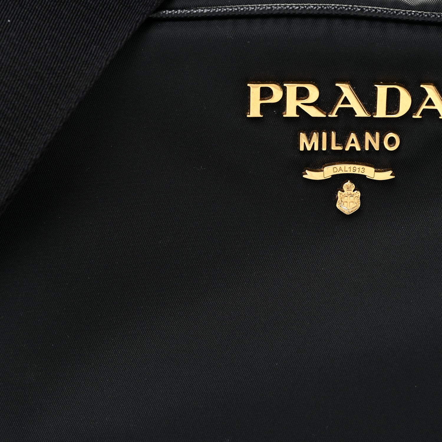 Prada Tessuto Nylon Soft Calf Camera Bag Black 7 of 14
