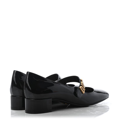 Christian Dior Patent Baby-D Ballet Pumps 40.5 Black 3 of 4