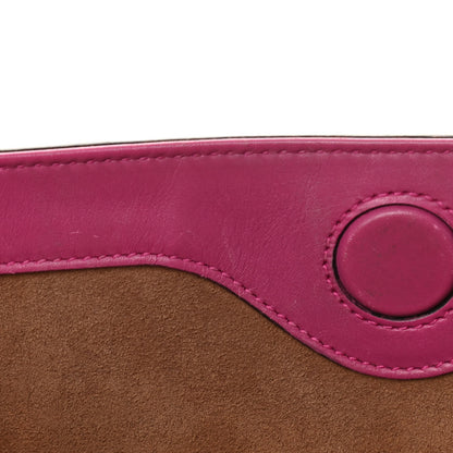 Gucci Calfskin Small Top Handle Bag Hibiscus Red New Rosette 11 of 23