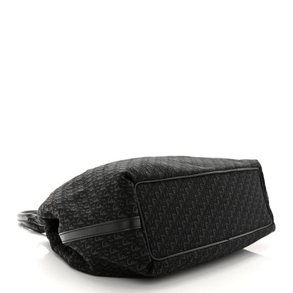 Christian Dior Canvas Trotter Tote Black 4 of 15