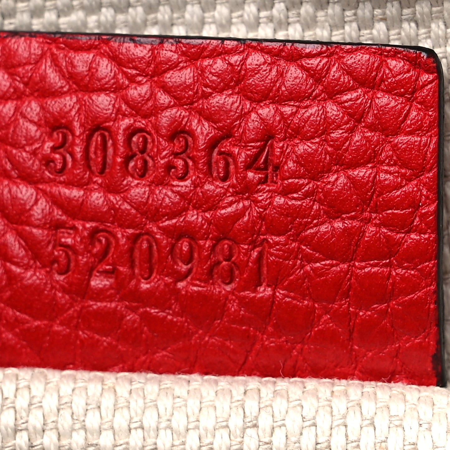 Pebbled Calfskin Small Soho Disco Bag Tabasco Red
