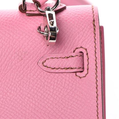 Hermes Epsom Tiny Kelly Sellier 5P Pink 18 of 35