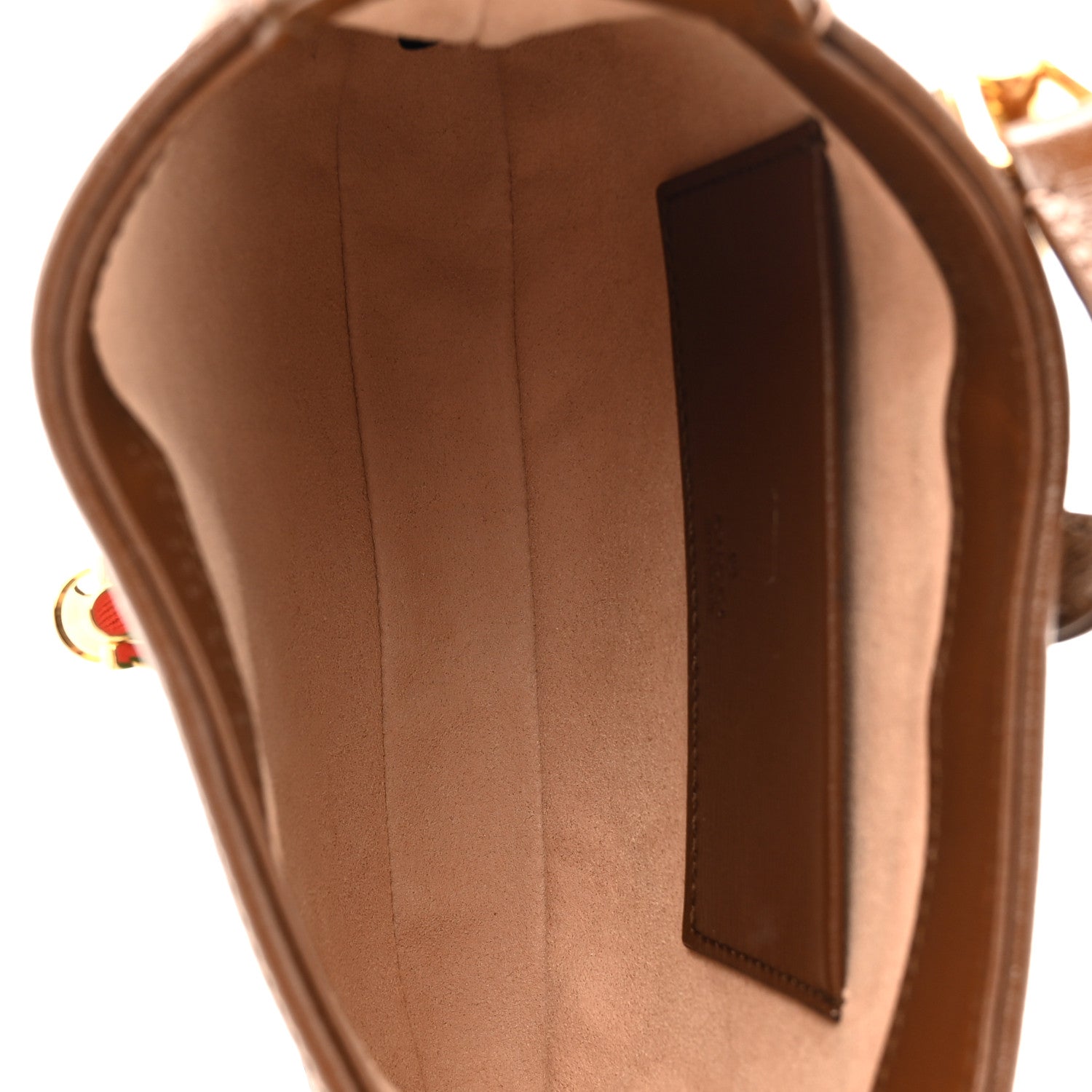 Gucci GG Supreme Monogram Azalea Calfskin Web Mini Jackie 1961 Hobo Beige Ebony Brown Sugar 5 of 10