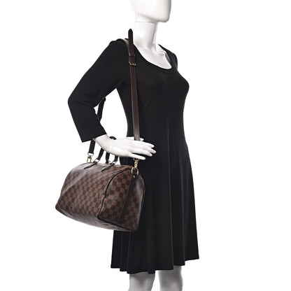 Louis Vuitton Damier Ebene Speedy Bandouliere 30 2 of 10