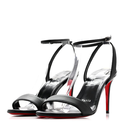 Christian Louboutin Nappa Loubigirl 85 Sandals 36.5 Black 4 of 9