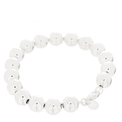Tiffany Sterling Silver 10mm HardWear Ball Bracelet 2 of 3
