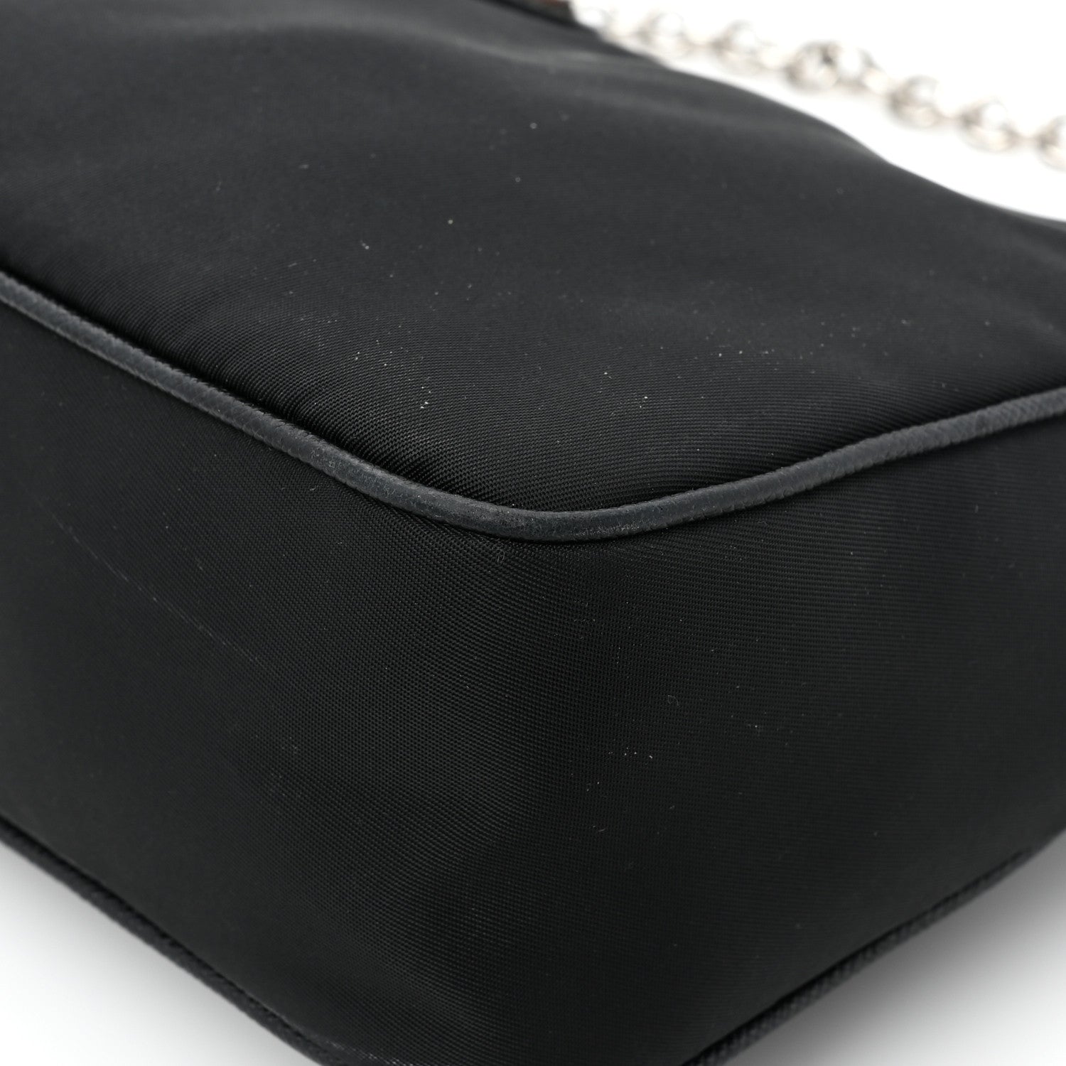 Prada Nylon Re-Edition 2005 Shoulder Bag Black 10 of 13