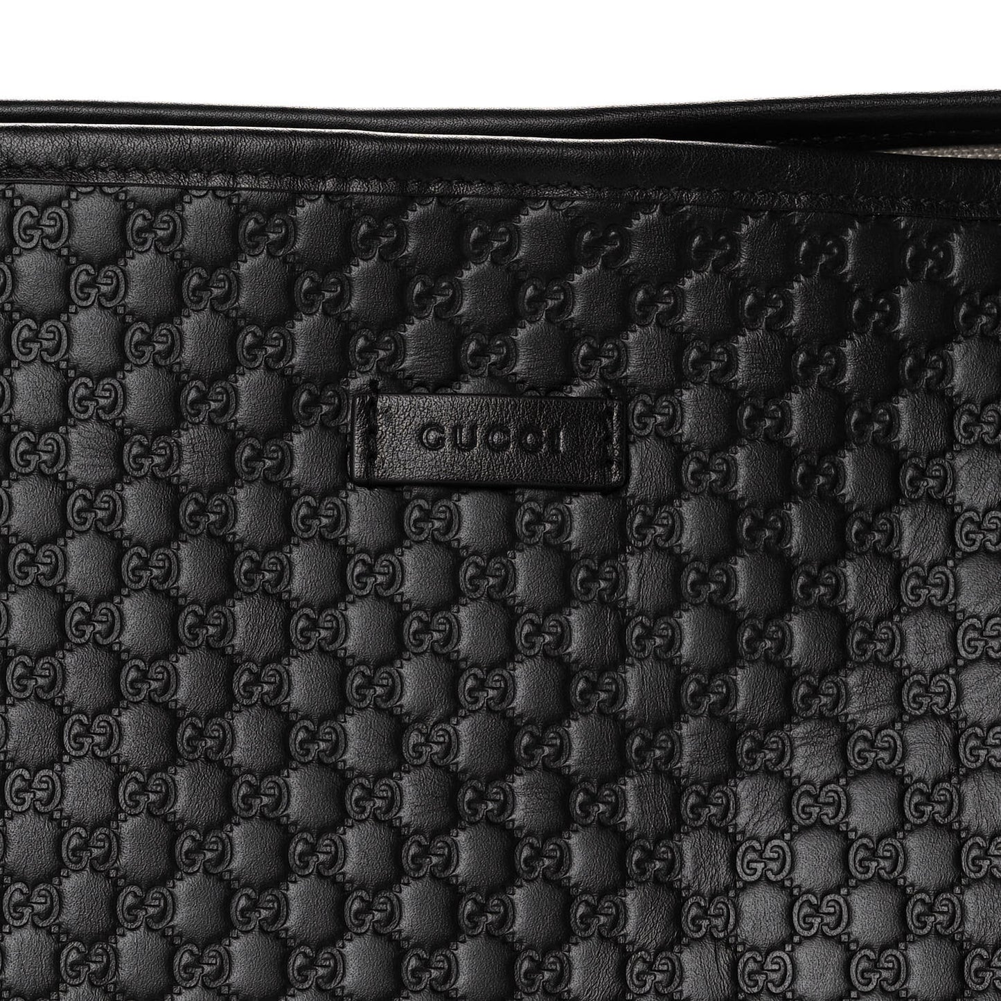 Microguccissima Medium Joy Tote Black
