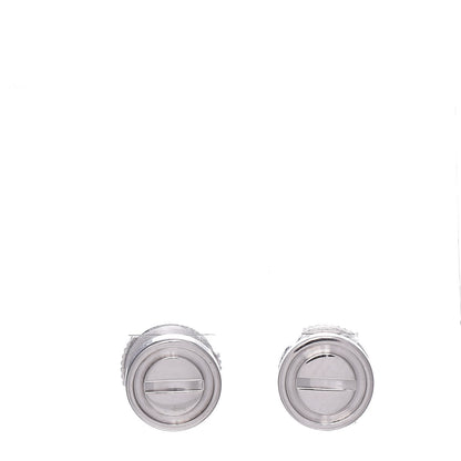 Cartier 18K White Gold LOVE Earrings 1 of 4
