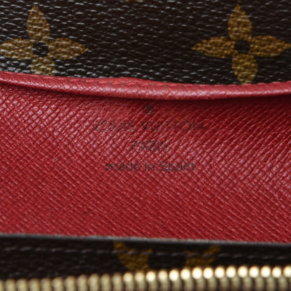 Louis Vuitton Monogram Emilie Wallet Red 6 of 12