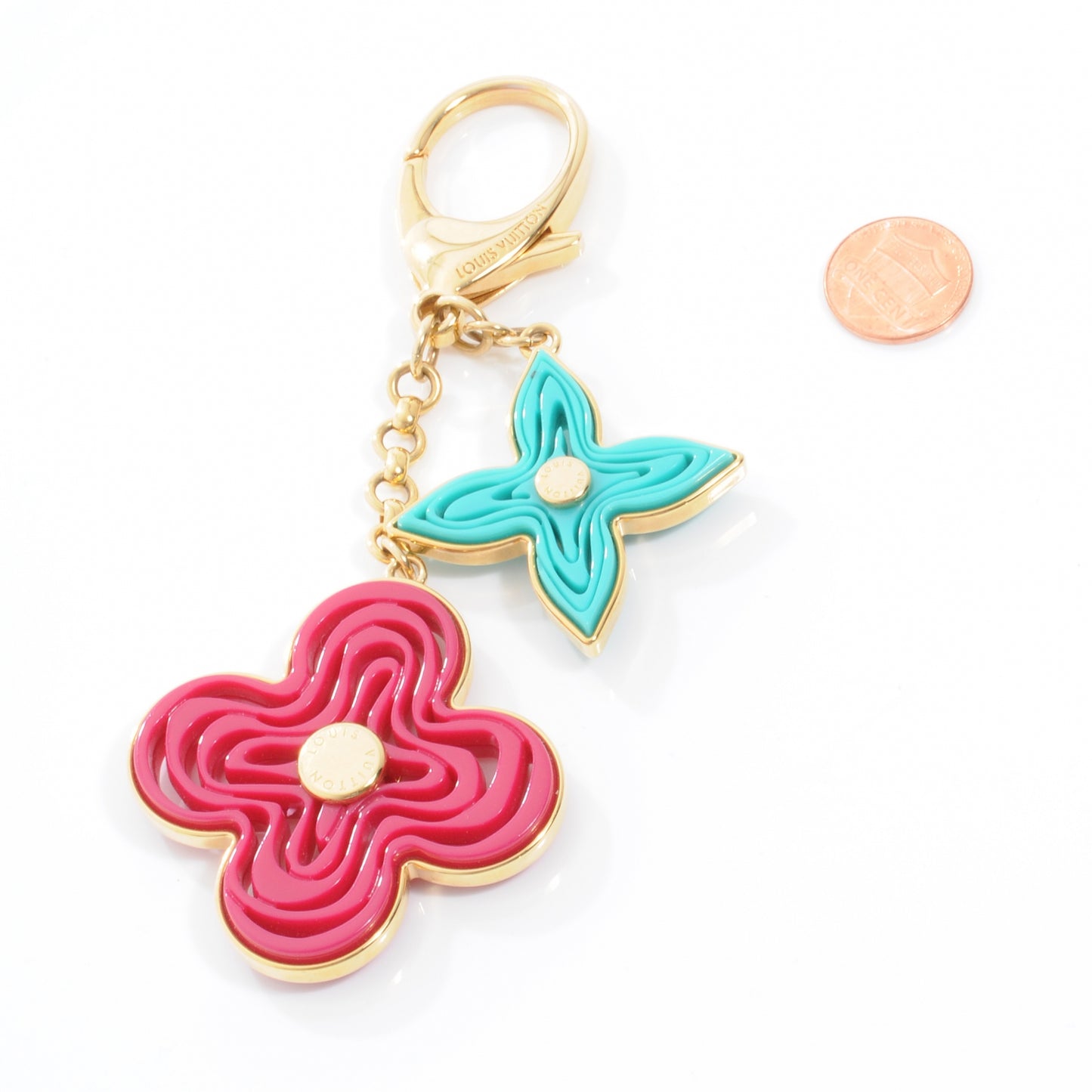 Resin Naif Bag Charm Grenadine