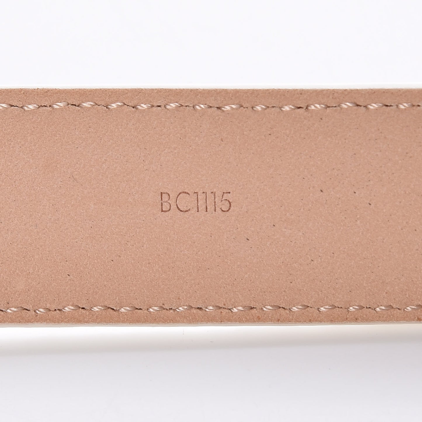 Monogram Multicolor 30mm Belt 80 32 White