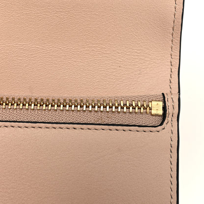 Chloe Calfskin Alphabet Trifold Wallet Blush Nude 10 of 10