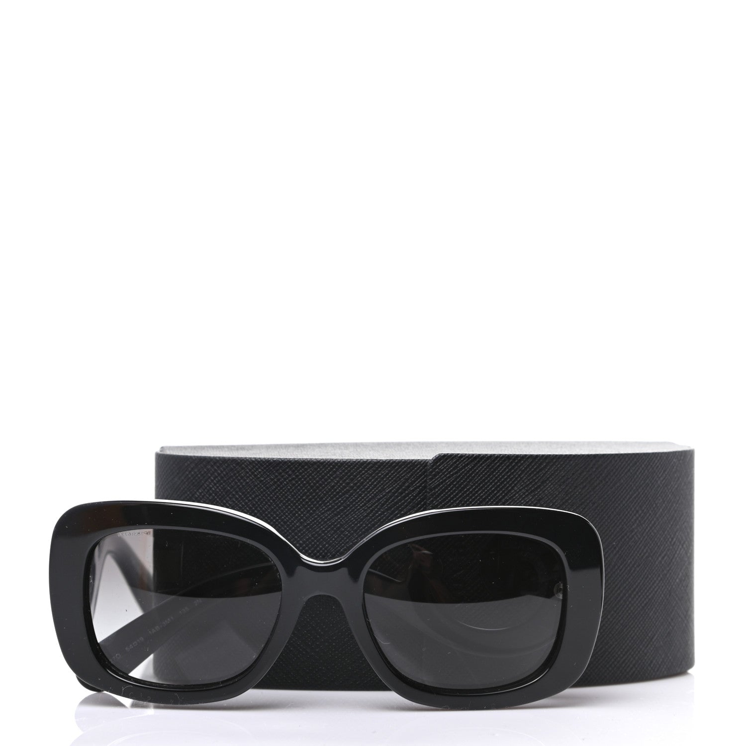 Prada Acetate Baroque Sunglasses SPR 27O Black 8 of 8