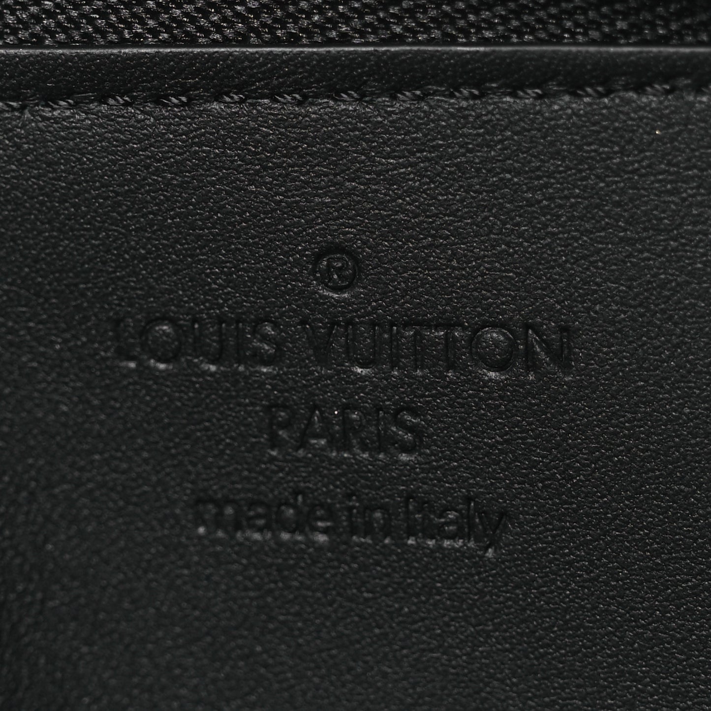Calfskin Monogram Shadow Hybrid Wallet Black