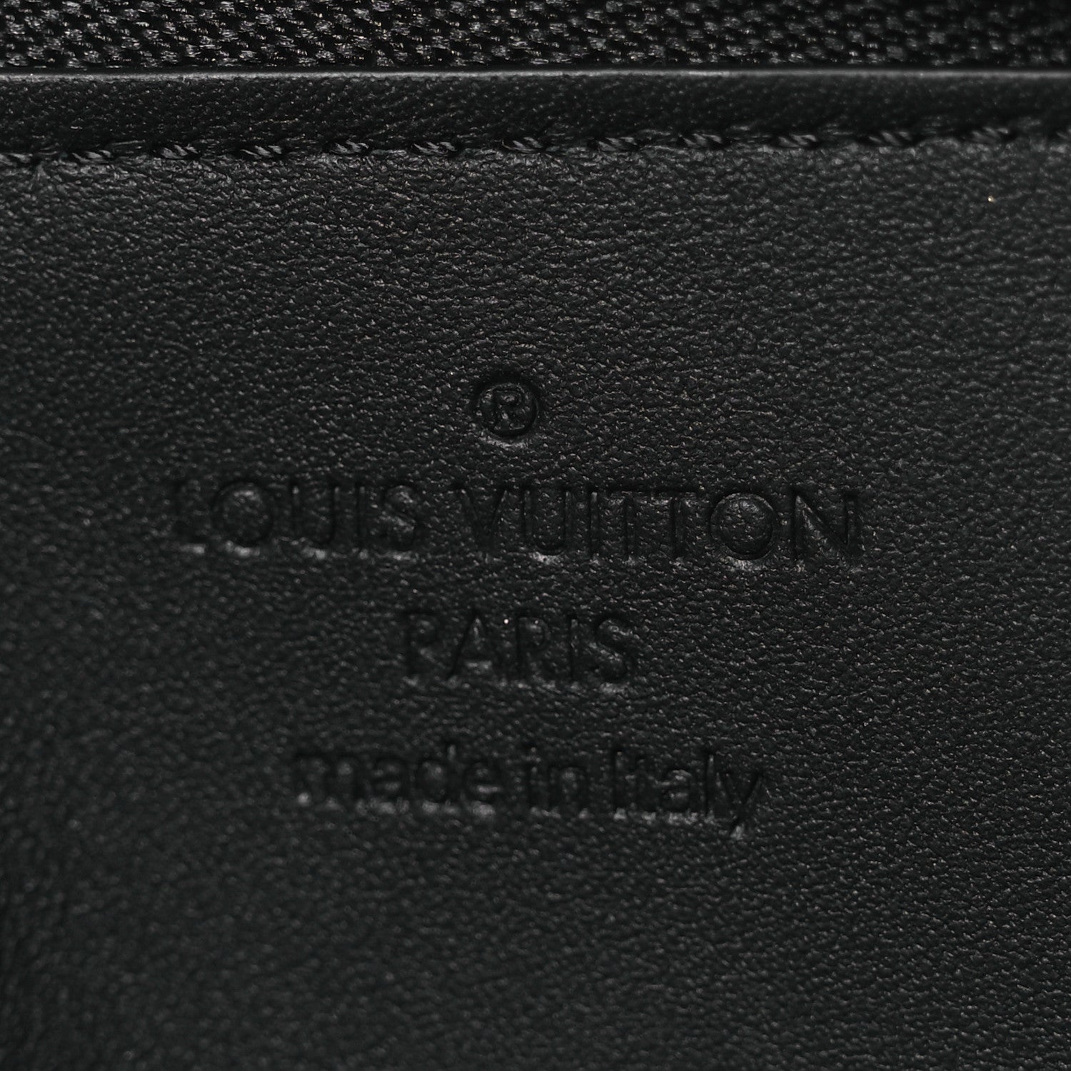 Louis Vuitton Calfskin Monogram Shadow Hybrid Wallet Black 7 of 7