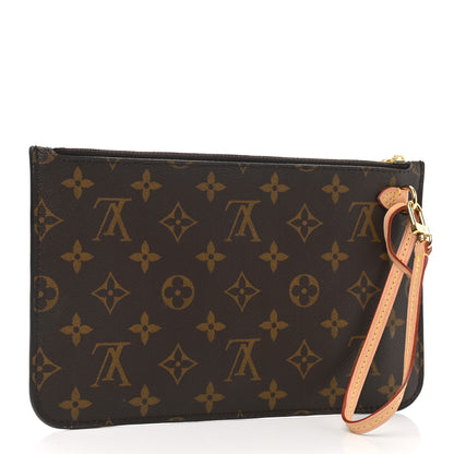 Louis Vuitton Monogram Neverfull MM GM Pochette 3 of 6