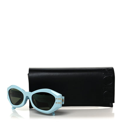 Christian Dior Acetate DiorSignature B1U Butterfly Sunglasses Light Blue 8 of 8
