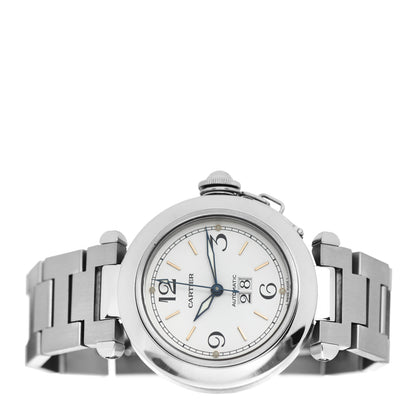 Cartier Stainless Steel 35mm Pasha C Big Date Automatic Watch 2 of 4