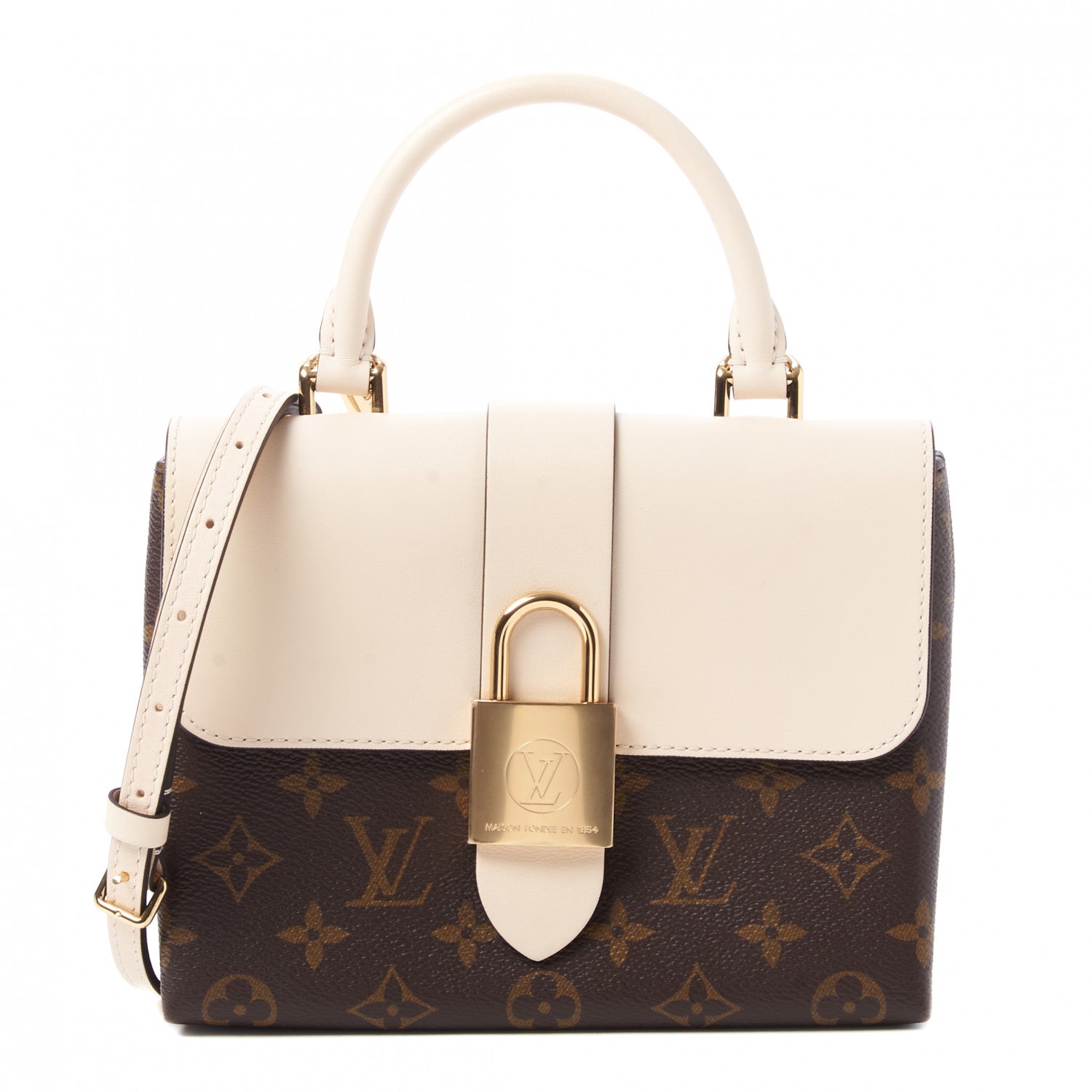 Louis Vuitton Monogram Locky BB Creme 1 of 9