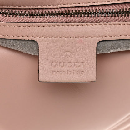 Gucci Calfskin Matelasse Small GG Marmont Shoulder Bag Perfect Pink 6 of 10