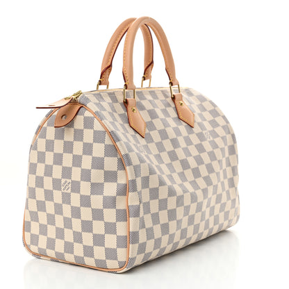 Louis Vuitton Damier Azur Speedy 30 3 of 10