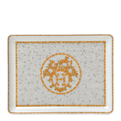 Hermes Porcelain Mosaique au 24 Sushi Plate 1 of 5