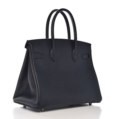 Hermes Epsom Birkin 30 Bleu Indigo 3 of 37