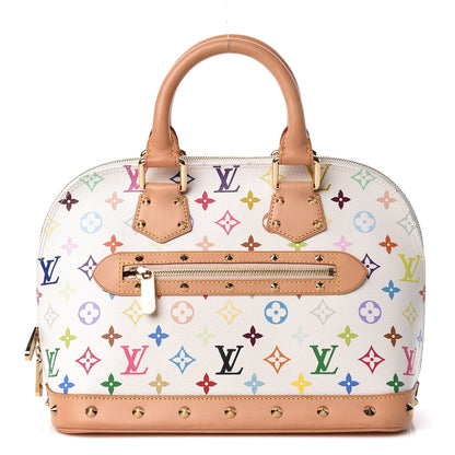 Louis Vuitton Monogram Multicolor Alma White 1 of 12