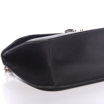 Valentino Garavani Vitello Medium Glam Lock Rockstud Flap Black 11 of 12