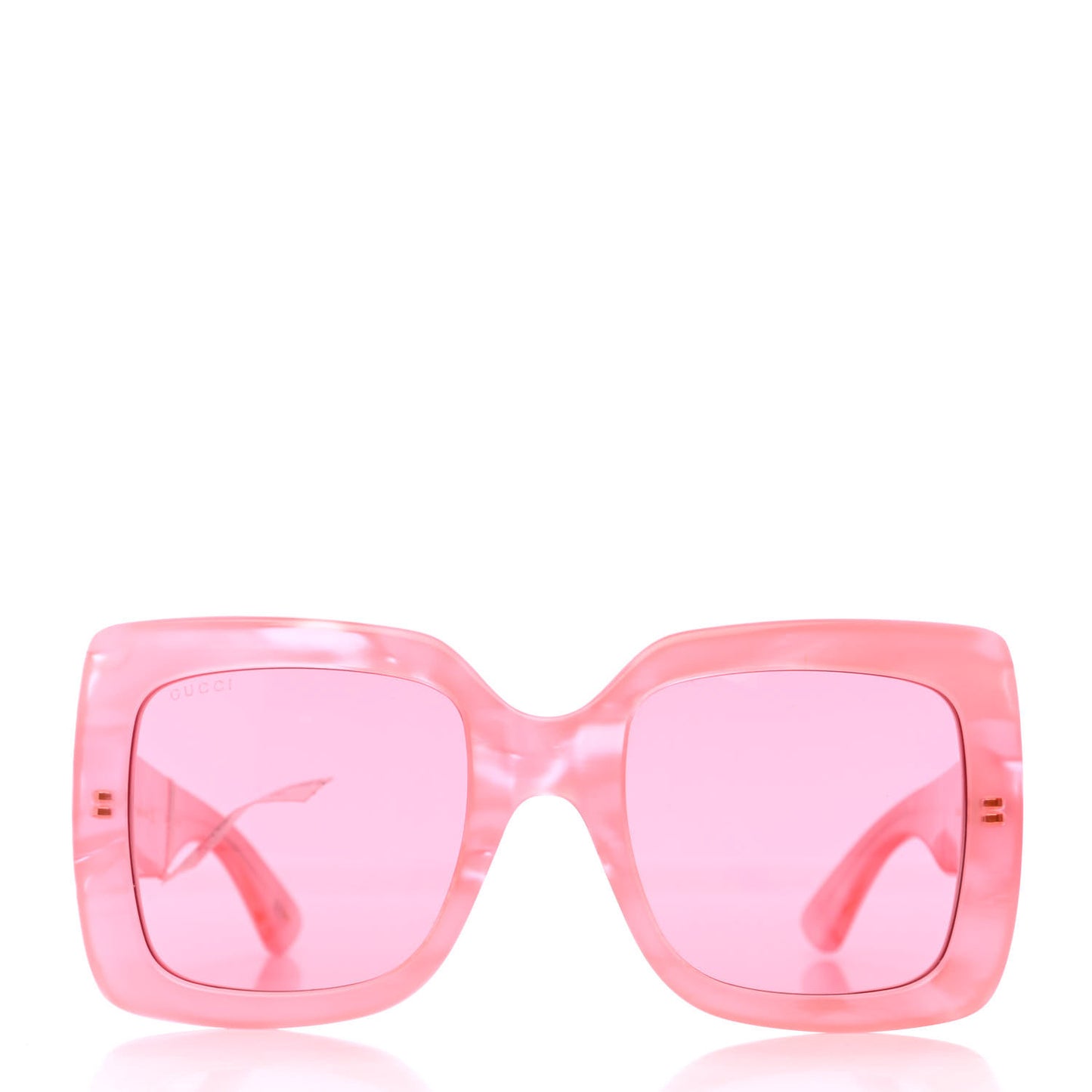 Square Frame GG0083S Sunglasses Pink