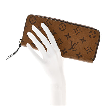 Louis Vuitton Reverse Monogram Clemence Wallet 2 of 7