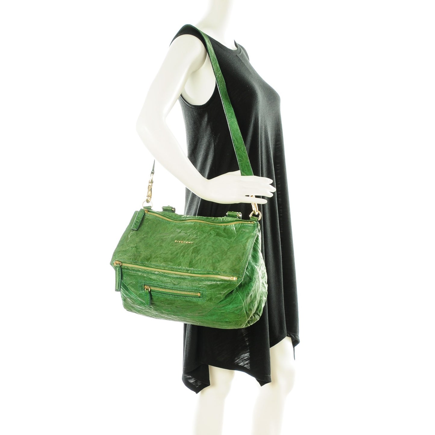 Tumbled Sheepskin Medium Pandora Emerald