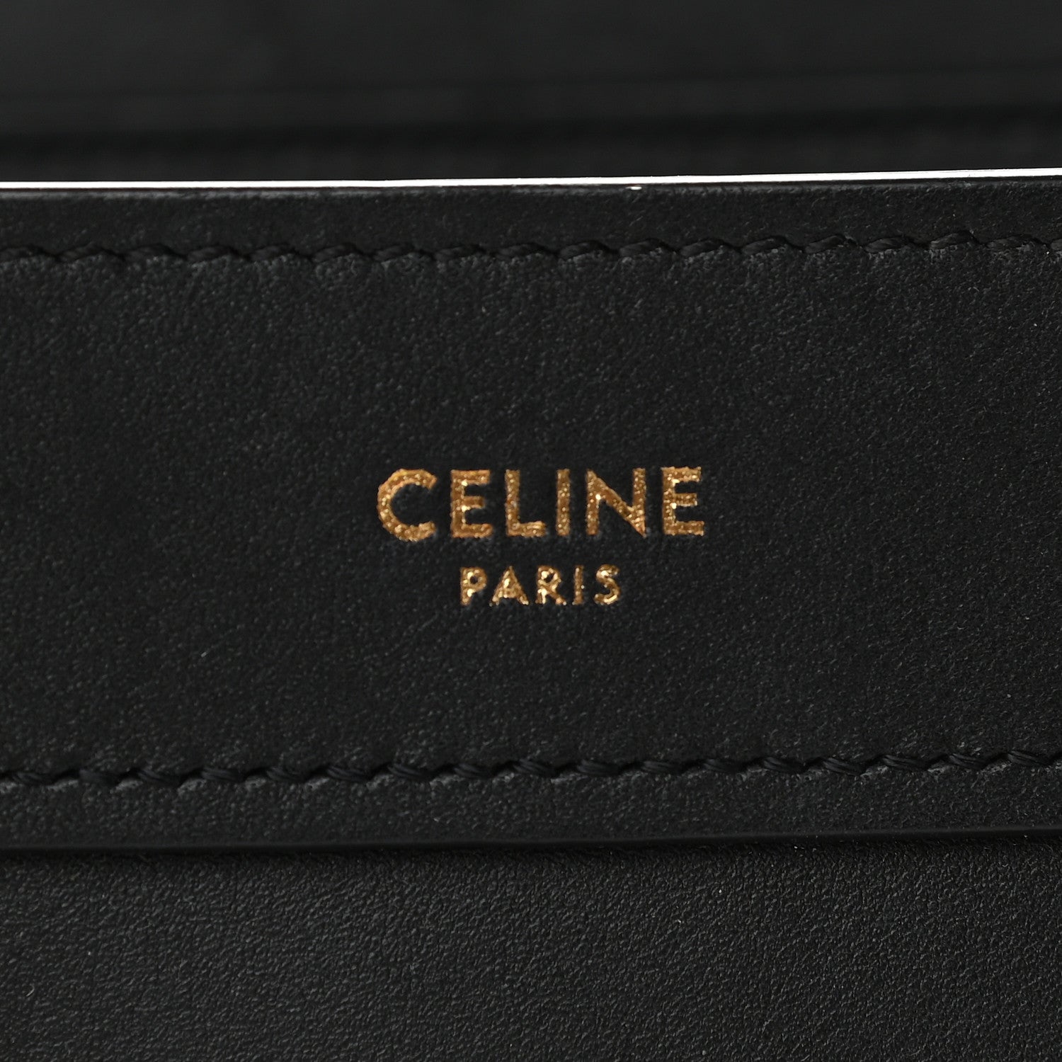 Celine Smooth Calfskin Nano Luggage Black 6 of 10