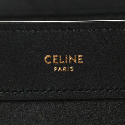 Celine Smooth Calfskin Nano Luggage Black 6 of 10