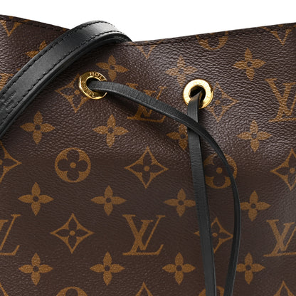 Louis Vuitton Monogram Neonoe MM Black 7 of 11