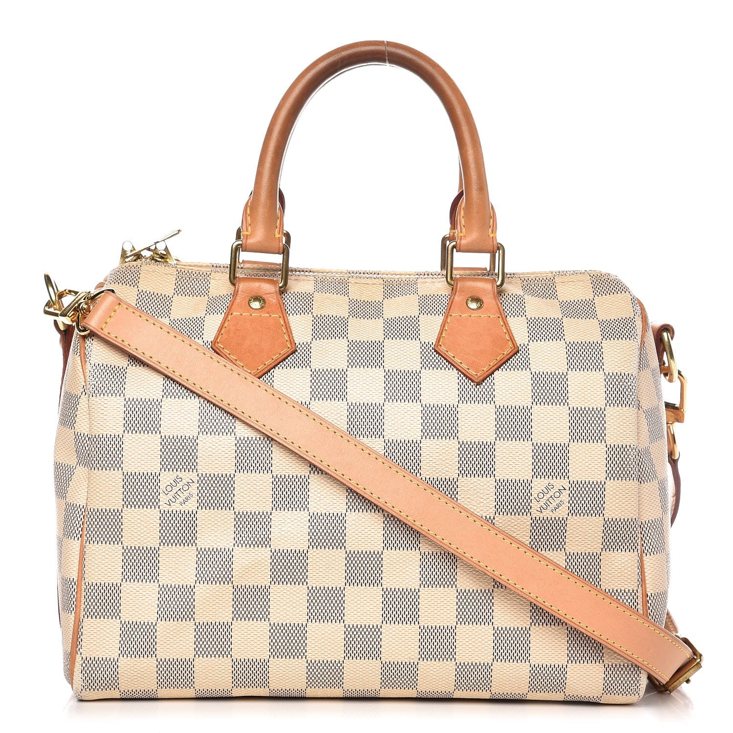 Louis Vuitton Damier Azur Speedy Bandouliere 25 1 of 24