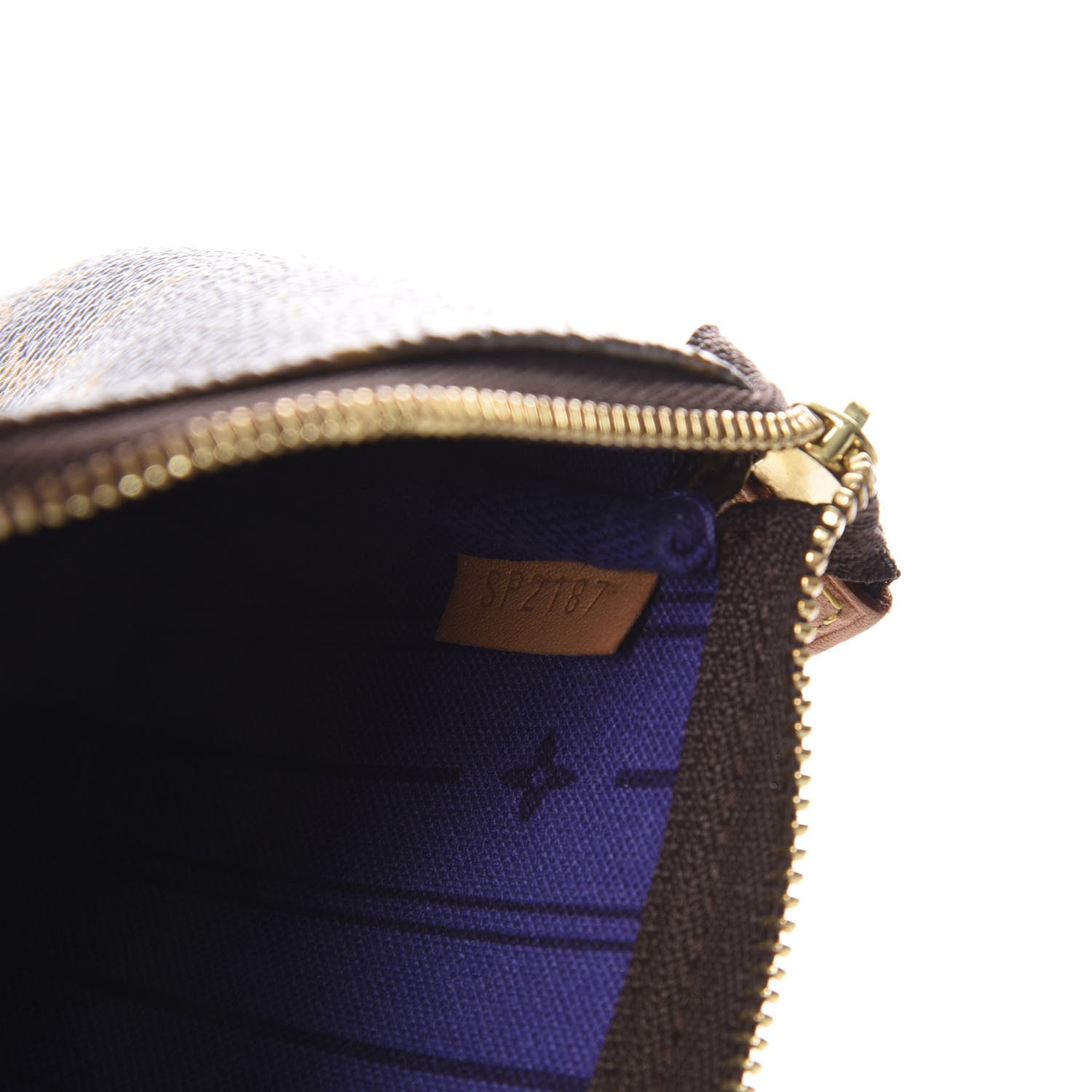 Louis Vuitton Monogram My LV Heritage Mini Pochette Accessories Violet Blue Clair 6 of 6