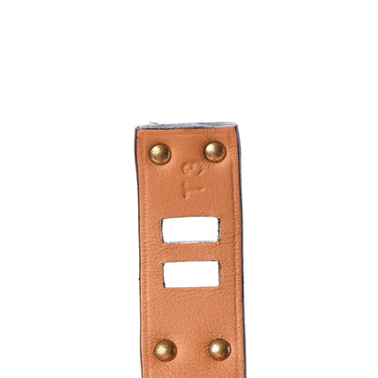 Hermes Swift Mini Dog Clous Ronds Bracelet T3 Gris Asphalte 5 of 8