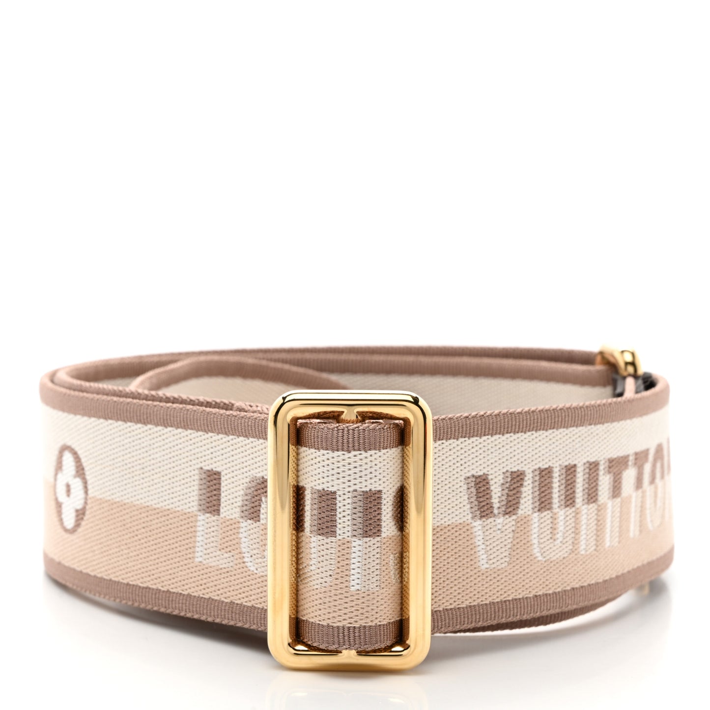 Jacquard Speedy Bandouliere 20 Shoulder Strap Beige Brown