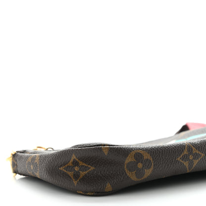 Louis Vuitton Monogram Illustre Mini Pochette Accessories Rose 7 of 9