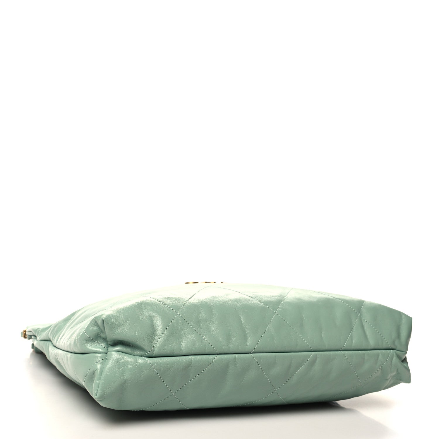 Chanel Shiny Calfskin Quilted Chanel 22 Light Green 5 of 13