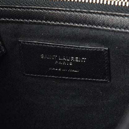 Saint Laurent Calfskin Fringe Festival Backpack Black 8 of 9